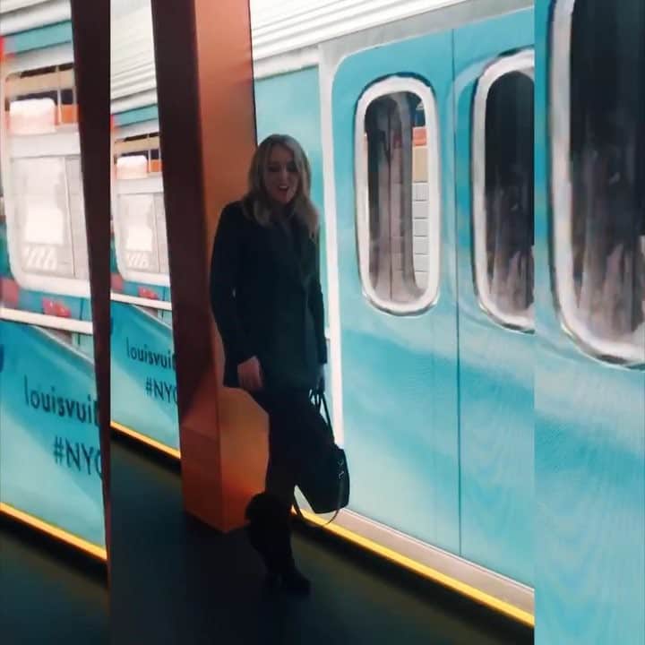 ティファニー・トランプのインスタグラム：「All aboard」