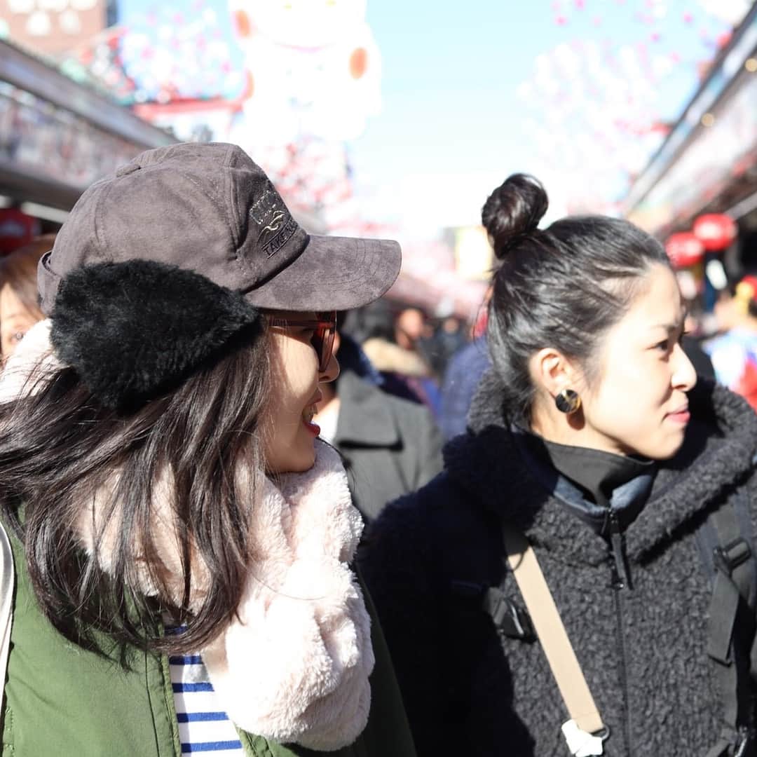 丸山礼さんのインスタグラム写真 - (丸山礼Instagram)「浅草でじいさん帽子買った。」12月21日 16時56分 - rei_maruyama