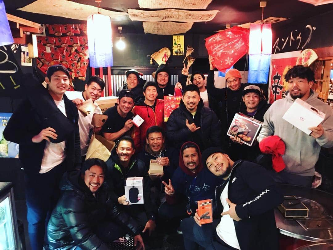 松田力也のインスタグラム：「昨日は関西会のクリスマスパーティーでした^_^ すごくいい時間を過ごせました！！ #関西会#かんさーい#クリスマスパーティー#pwk」