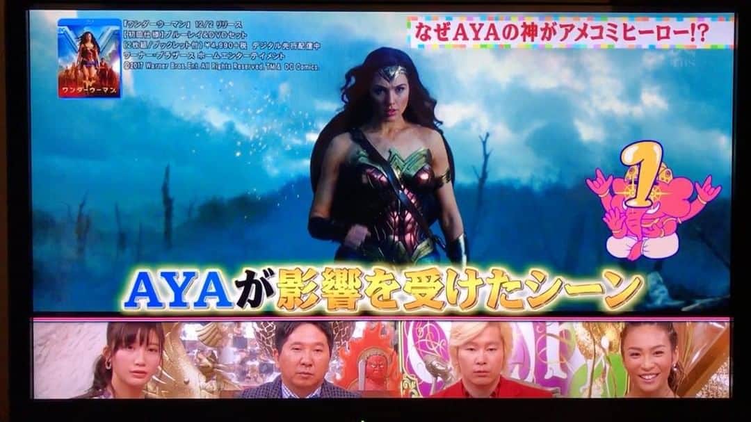 のインスタグラム：「昨夜OA『オーマイ神様❗️』 ワンダーウーマンから影響を受け、今まで以上に240kgのタイヤフリップを頻繁に取り入れ、もっと強くもっと美しくを求めて… #モチベーションアップ⤴️ #彼女が私を強くする」
