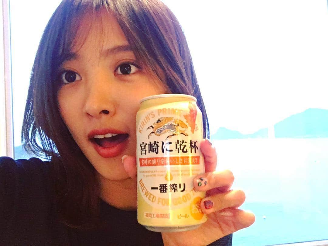 夏菜さんのインスタグラム写真 - (夏菜Instagram)「正解は.... ここでした😘❤️ 何人か当たってたー😆すごい👏👏👏 #宮崎県#仕事おしまい#缶ビール#今日はKIRIN」11月28日 17時29分 - natsuna_official