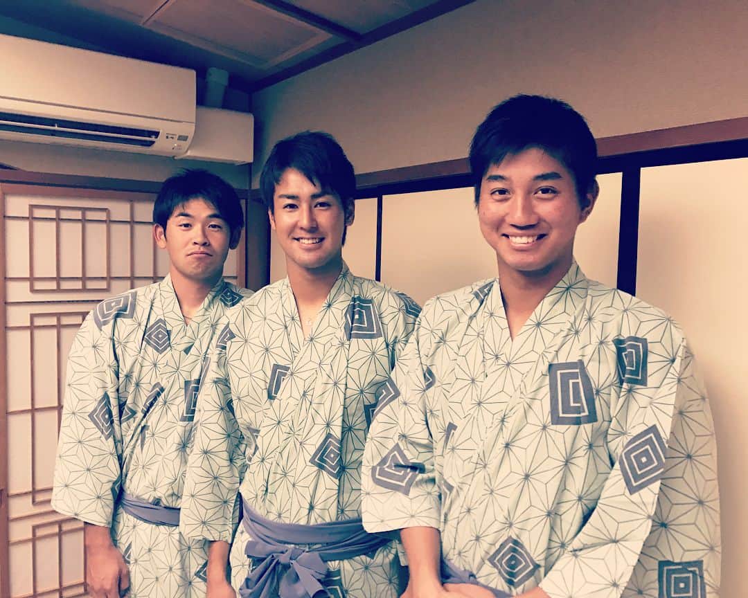 森雄大のインスタグラム：「今から納会です⭐ 部屋とゴルフはこのメンバー😚🎶 古川くんはピンがいいという事で🐊 #入野貴大 #濱矢廣大  #森雄大  #古川侑利」