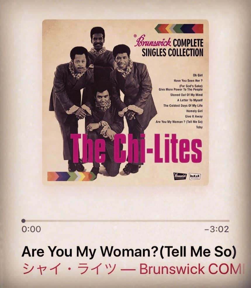 森恵さんのインスタグラム写真 - (森恵Instagram)「Are You My Woman?(Tell Me So)／The Chi- Lites  この時代はブラスがかっこいい曲が多い気がする。  #beyonce #jayz #richharrison #crazyinlove」11月29日 22時31分 - morimegumi_official