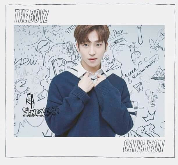 サンヨンのインスタグラム：「. THE BOYZ DEBUT ALBUM [THE FIRST] - SANGYEON CONCEPT PHOTO LIVE VER.  2017. 12. 06 6PM Release (www.theboyz.kr)  #THEBOYZ #더보이즈 #THE_FIRST © official_theboyz  ㅡ; #상연 #더보이즈 • #더보이즈 #크래커 #이상연 #상연 #주학년 #선우 #활 #큐 #제이콥 #현재 #케빈 #에릭 #영훈 #주연 #뉴 #Joohaknyeon #Sangyeon #Sunwoo #Hyunjae #Kevin #Q #Jacob #Eric #Younghoon #Juyeon #New #Hwall #프로듀스101」