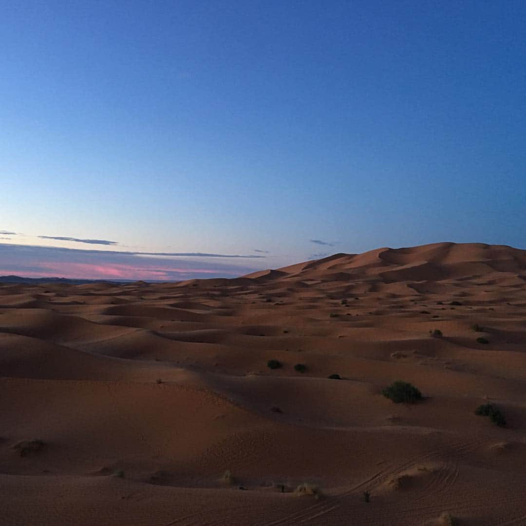 久保田智子のインスタグラム：「Touch-and-Go Morocco 🇲🇦 #morocco #sahara #saharadesert #nofilter」