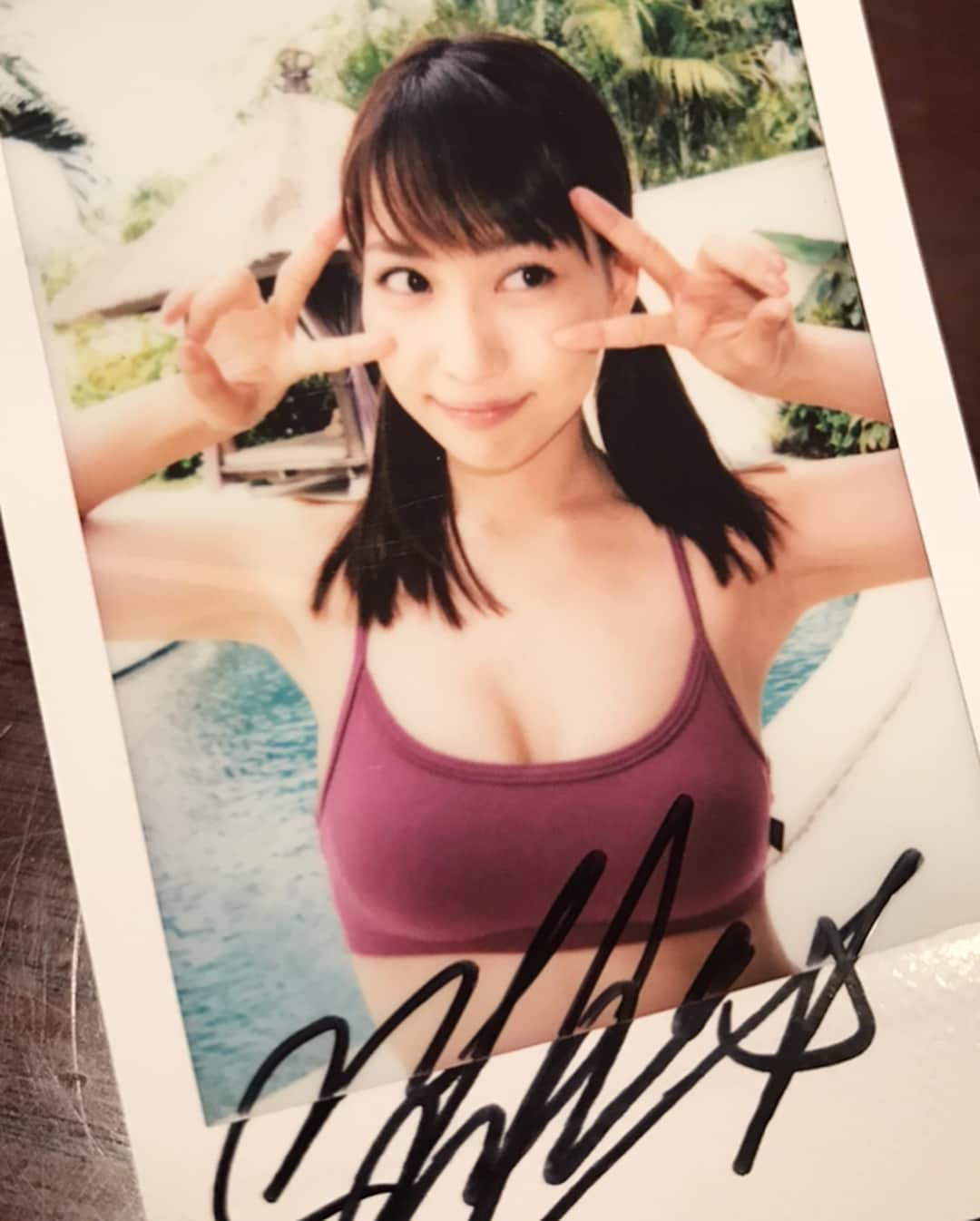 増田有華/Memoirs　Blu-ray　サイン入りチェキ付き 増田有華さんのインスタグラム写真 - (増田有華Instagram)「＊ チェキ