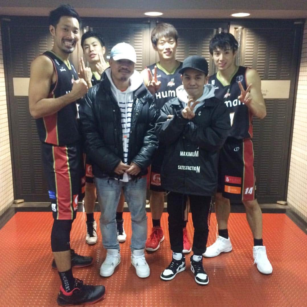 Juniorさんのインスタグラム写真 - (JuniorInstagram)「エヴェッサ勝った  #redspider #kentygross #根来新之助 #合田怜 #橋本拓也 #藤高宗一郎 #大阪エベッサ #身長の差がヤバイ」12月2日 17時46分 - redspider_jr