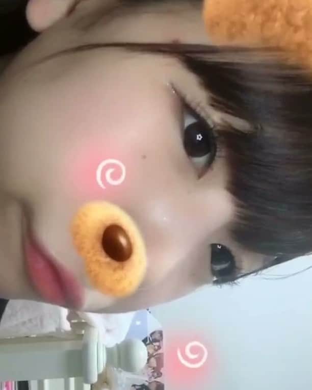 愛須心亜のインスタグラム：「#tiktok #フォローしてね❤︎ #おやすみなさい😴」