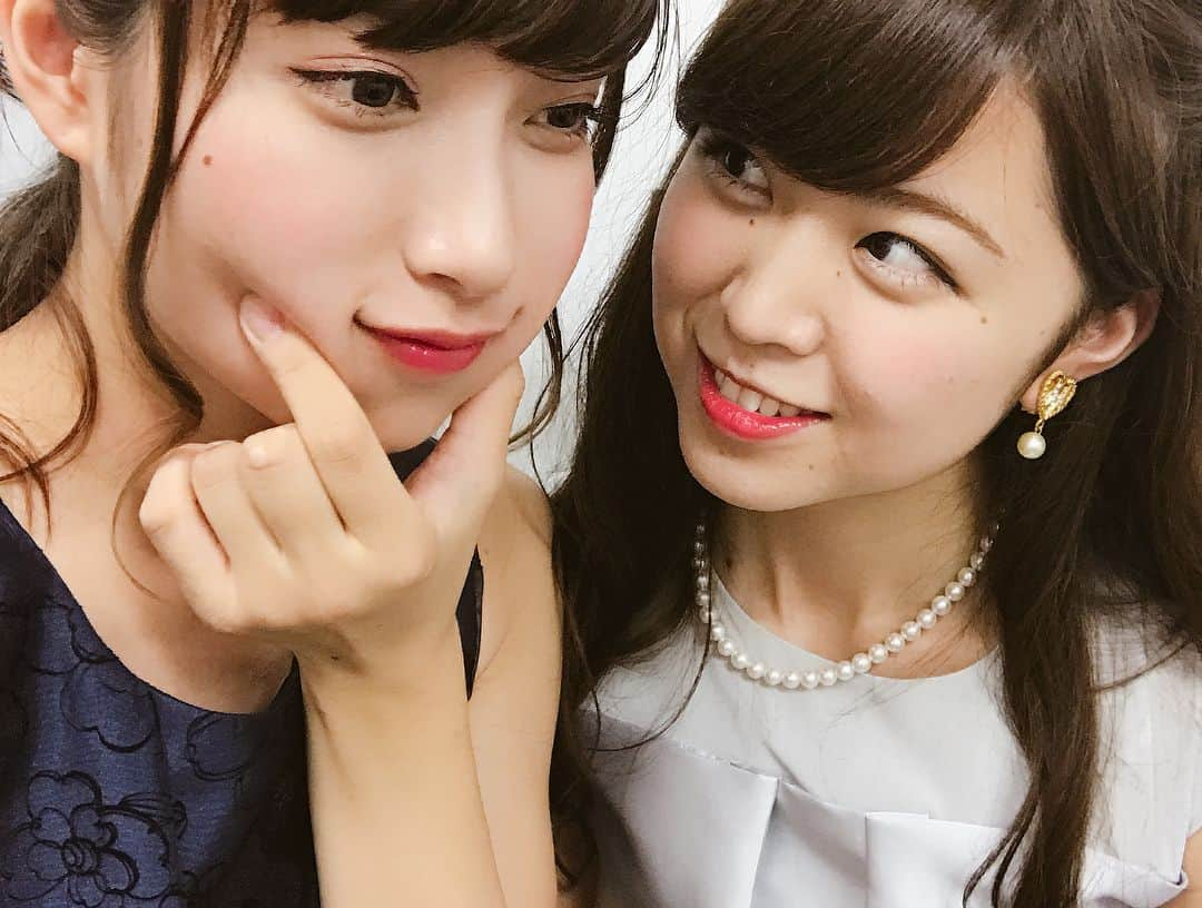 福岡真菜さんのインスタグラム写真 - (福岡真菜Instagram)「今日は 久々にゆうきに会える❤︎ ので、懐かしい写真をちらり👭 はやく会いたい！ 授業がんばろっと❤︎ #171205 #まな #ゆうき #ミス学習院 #2017 #本番から #ちょうど1ヶ月 #早すぎる」12月5日 9時02分 - mana_17_no5