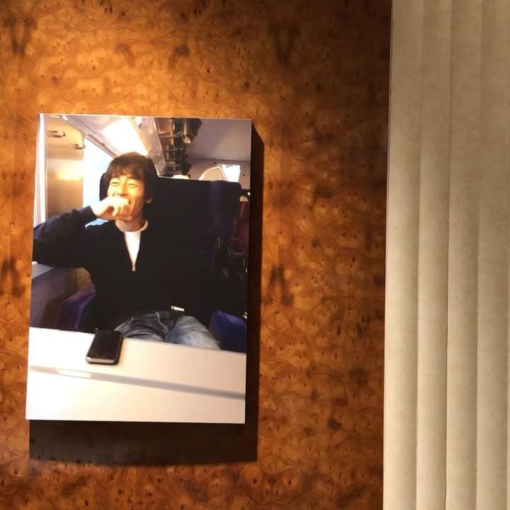 石倉洋子のインスタグラム：「Very nice photo of Katsunari Konya, at memorial party tonight..,」