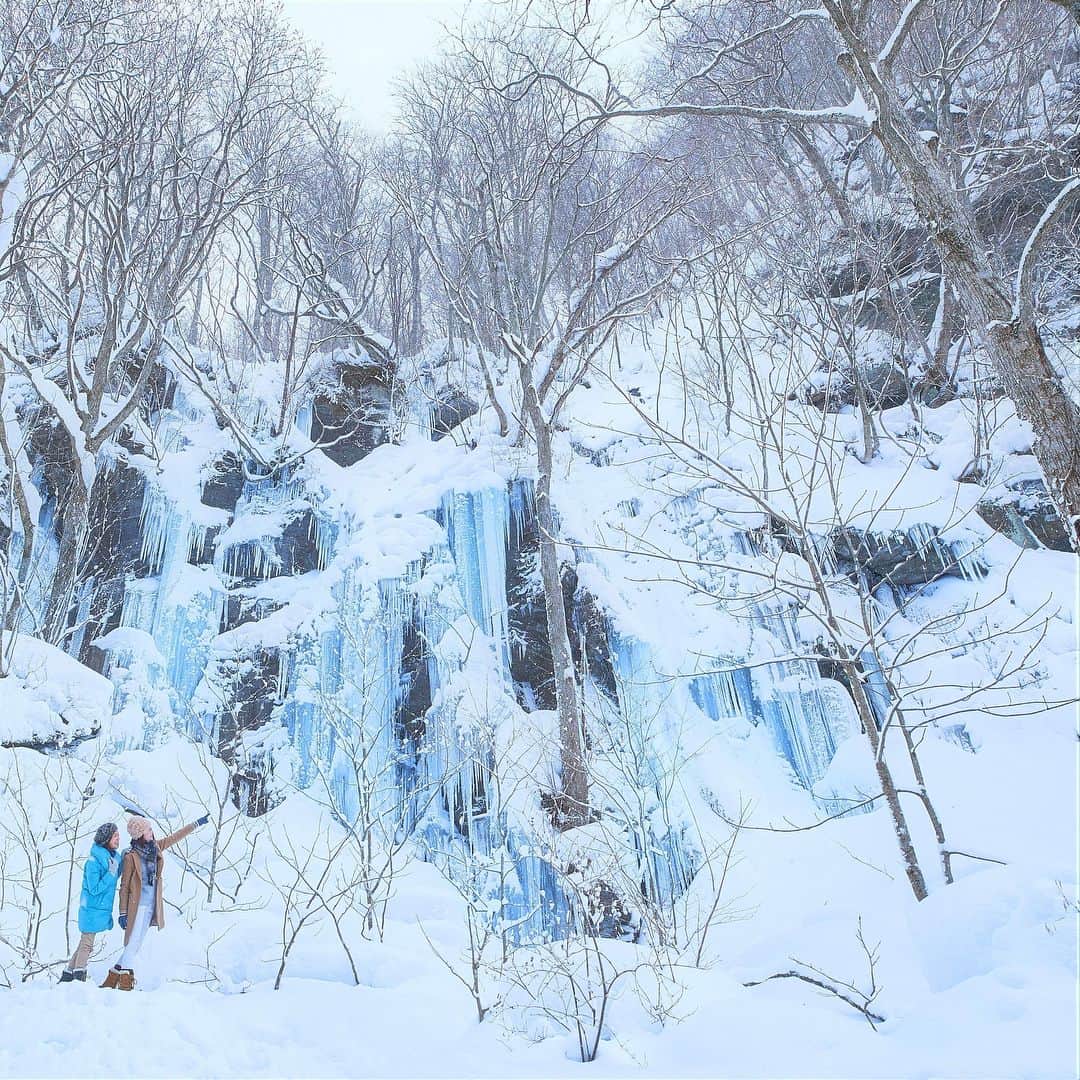 星野リゾートさんのインスタグラム写真 - (星野リゾートInstagram)「奥入瀬の絶景を楽しむ氷瀑スノーシューツアー Put on some snow shoes and go on a one-of-a-kind frosty tour to see breathtaking icefall scenery. #星野リゾート #奥入瀬渓流ホテル #青森 #冬 #雪 #旅 #ツアー #hoshinoresorts #oirasekeiryuhotel #aomori #winter #snow #travel #tour」12月6日 18時55分 - hoshinoresorts.official