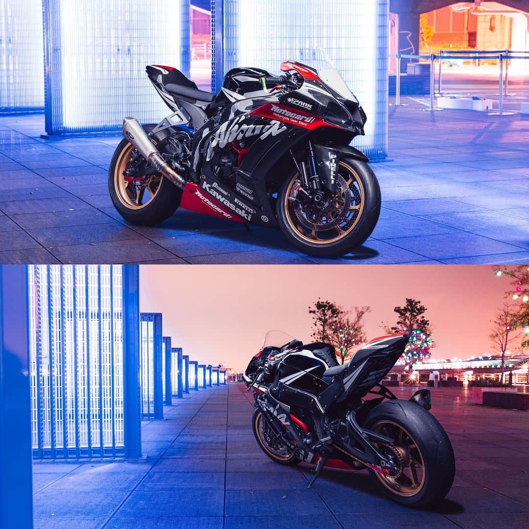 Fieldstone1993のインスタグラム：「KAWASAKI ZX10R  @kawasaki  @kawasakiusa  @zx10r_lovely  #KAWASAKI #カワサキ #ZX10R #撮影依頼受付中 #自動車写真家」