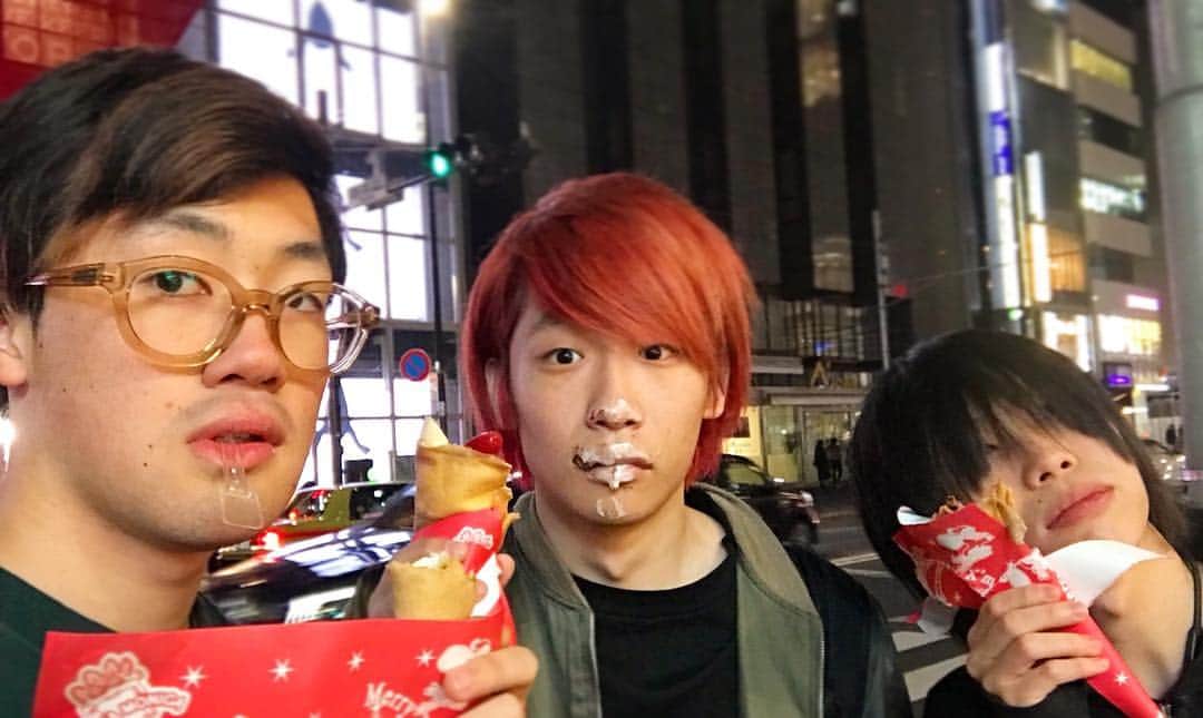 のインスタグラム：「動画サボって、クレープ。まじ いやほい」