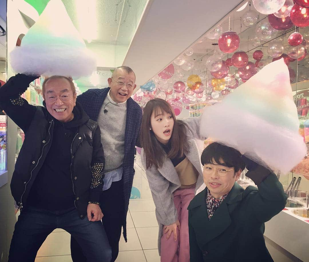 川栄李奈さんのインスタグラム写真 - (川栄李奈Instagram)「わーー😂❤️❤️ #志村けんさん#笑福亭鶴瓶さん#浜野謙太さん」12月22日 17時13分 - rina_kawaei.official