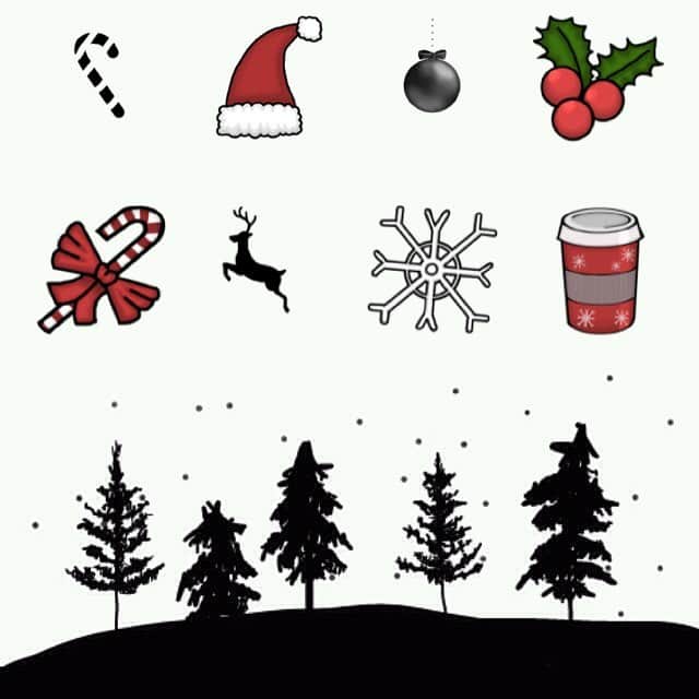 cocoppa officialのインスタグラム：「Christmas is coming🎅 #Christmas  #xmas #snow #tree #present #cocoppa #icon #wallpaper #homescreen」