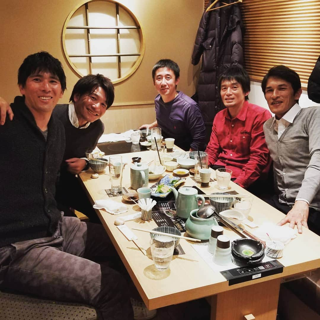 古賀正紘さんのインスタグラム写真 - (古賀正紘Instagram)「グランパス同窓会🍺  #矢部次郎 #山崎光太郎 #滝澤邦彦 #中谷勇介 #奈良クラブ #清水エスパルス #名古屋グランパス #華味鳥　名古屋店」12月8日 15時13分 - kogattsu5