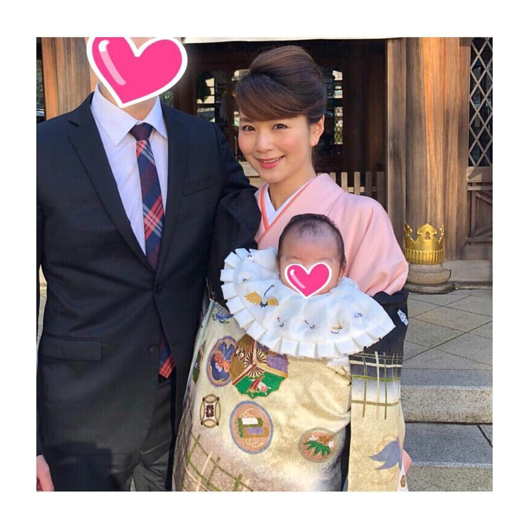 秋元玲奈さんのインスタグラム写真 - (秋元玲奈Instagram)「無事にお宮参りができました(^^) #お宮参り #生後1ヶ月 #息子 #家族写真」12月9日 17時21分 - rena_akimoto