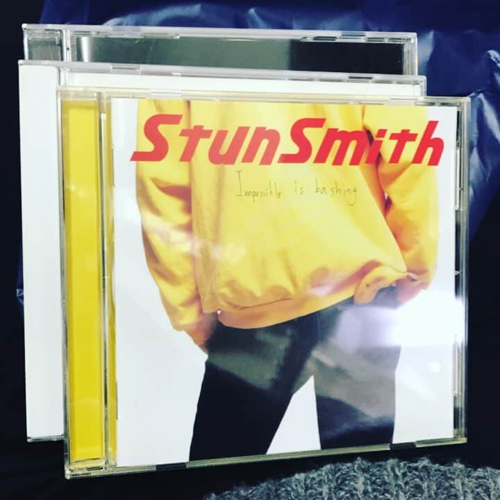 米田貴紀のインスタグラム：「岩手のCD屋でStun SmithのCD発見‼️ 即買いしました👍 懐かしいなあ、、、 #ディスクノートもりおか」