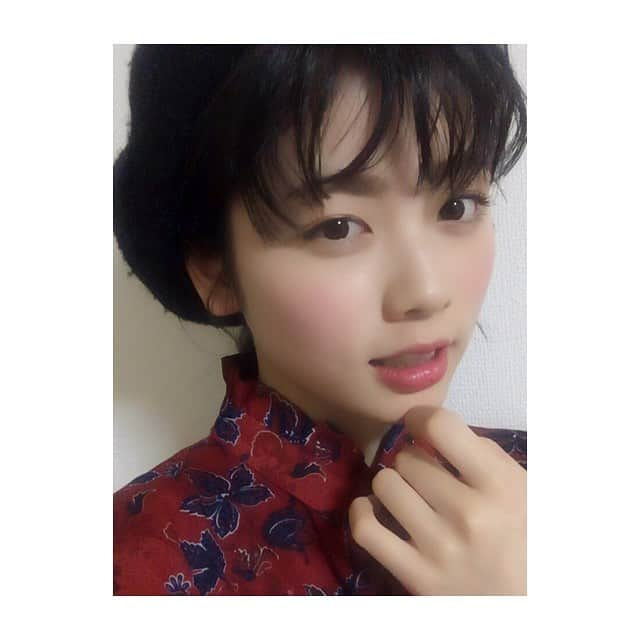 小芝風花さんのインスタグラム写真 - (小芝風花Instagram)「前髪がほにょにょってなってるの好き🤤 自分でも出来るようになりたい🤔」12月12日 14時04分 - fuka_koshiba_official