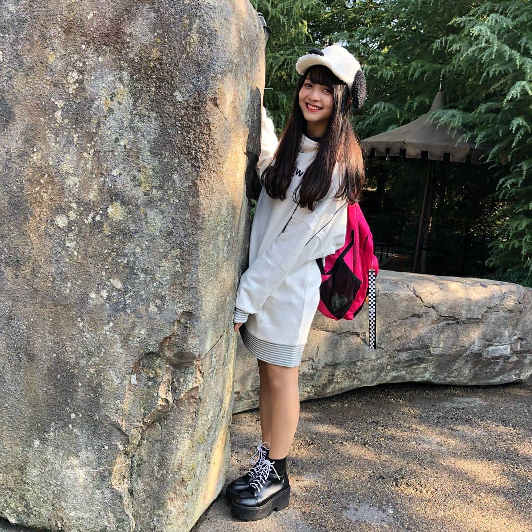 山口はのんのインスタグラム：「USJにいったどーーー ・ ・ ・ #usj #ハリーポッター #スヌーピー」