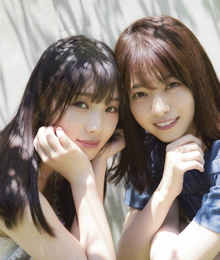 乃木坂46⊿のインスタグラム：「#乃木坂46 #乃木坂 #西野七瀬 #なぁちゃん #ななせまる #与田祐希 #nogizaka #nogizaka46 #japan #cute」