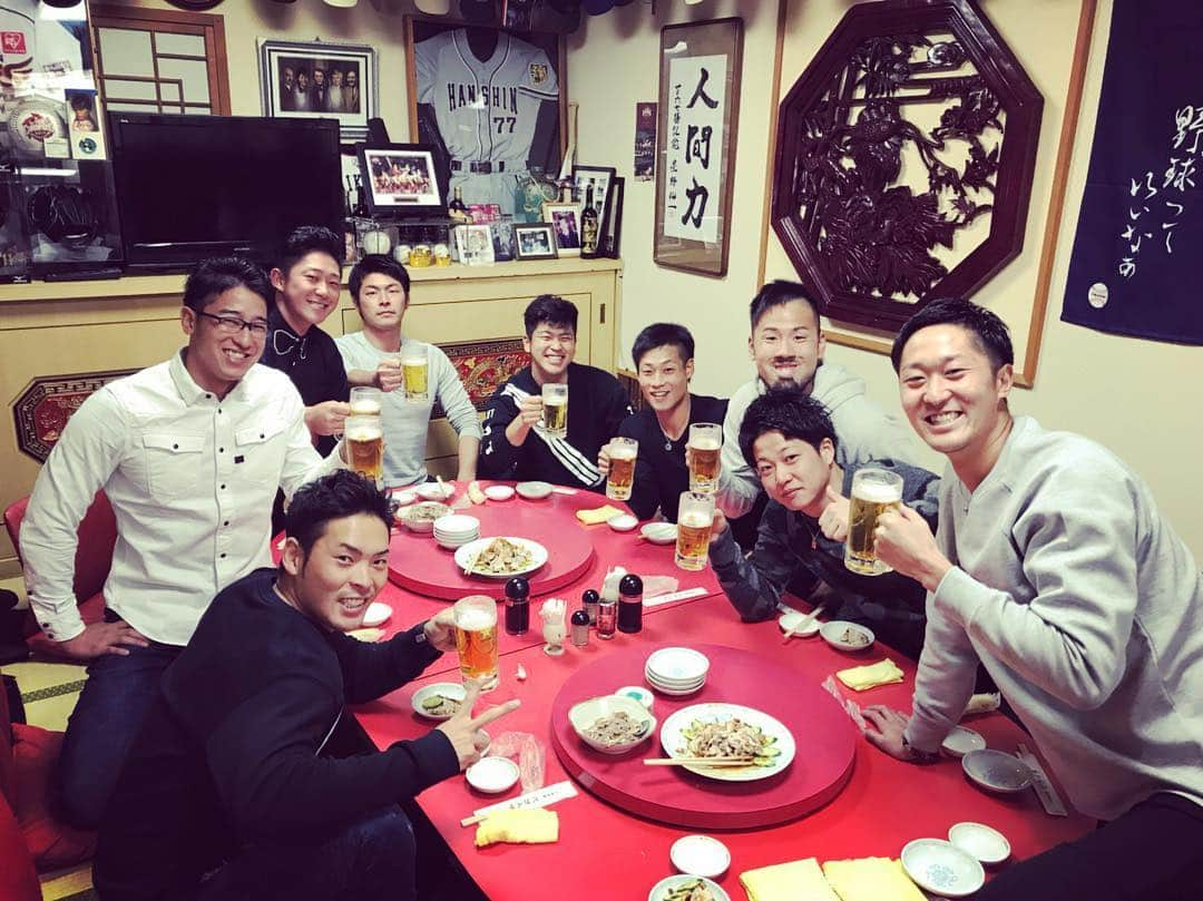 近藤弘基のインスタグラム：「この前の同級生会！ 楽しかった〜！ #三ッ俣大樹#浜田智博#関啓扶 #福敬登 #加藤匠馬 #阿知羅拓馬#金子丈#石岡諒太」