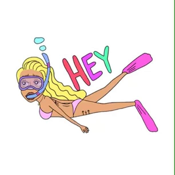 イラストレーターbebeのインスタグラム