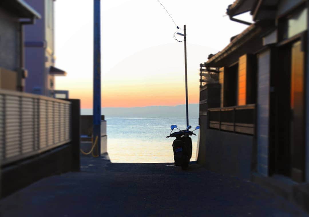 葉山町さんのインスタグラム写真 - (葉山町Instagram)「- ただの小道とは言わせない！  #葉山歩き #葉山 #hayama #夕日 #小道 #sunset #alley #散歩 で見つけた景色 #葉山暮らし ってこういうこと #海のある生活 #プライスレス #今日もおつかれさまでした  #明日も良い日になりますように」12月16日 17時49分 - hayama_official