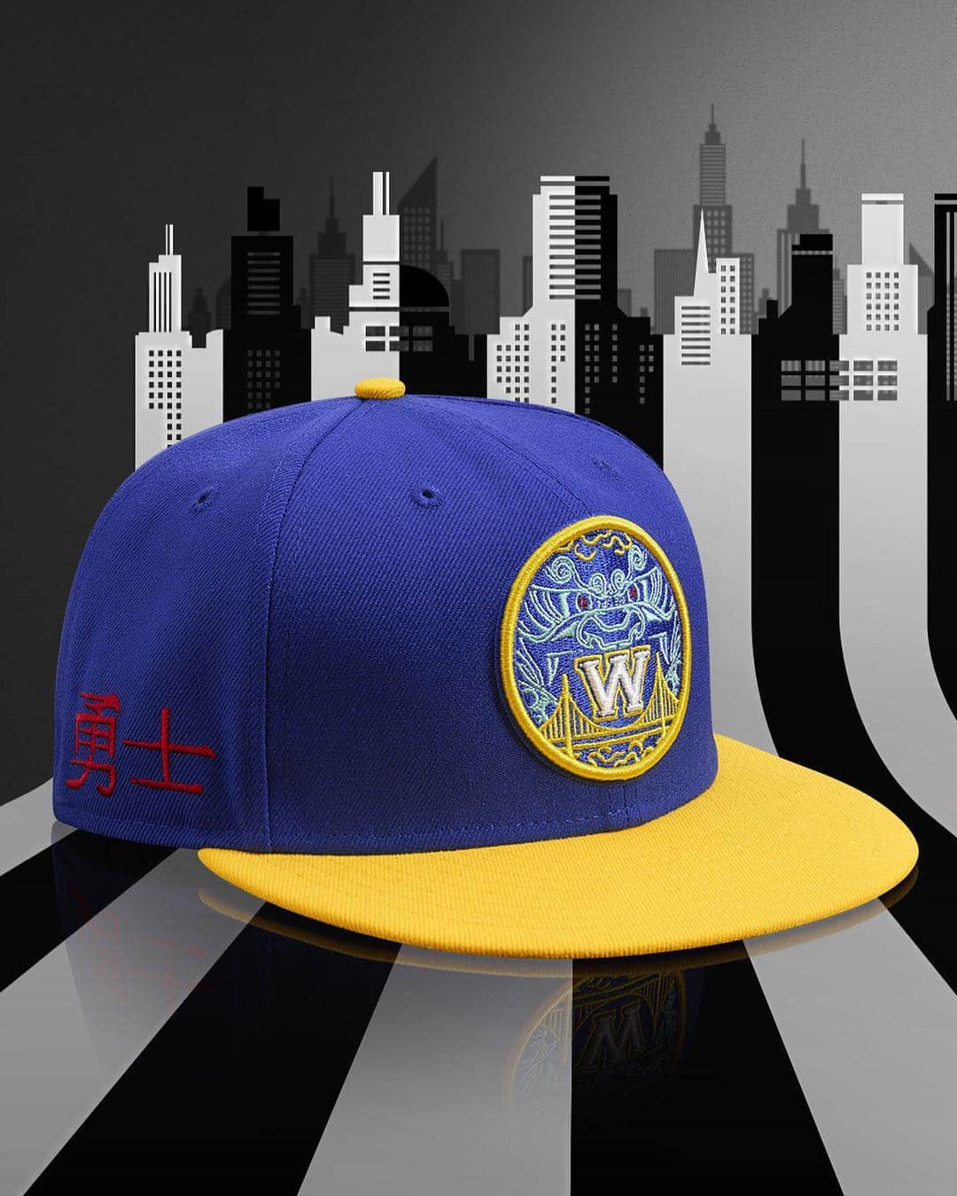 ニューエラ・キャップのインスタグラム：「YOUR CITY. YOUR TEAM. YOUR CAP. The new #Warriors City Series caps just arrived. Check out all teams designs at neweracap.com」