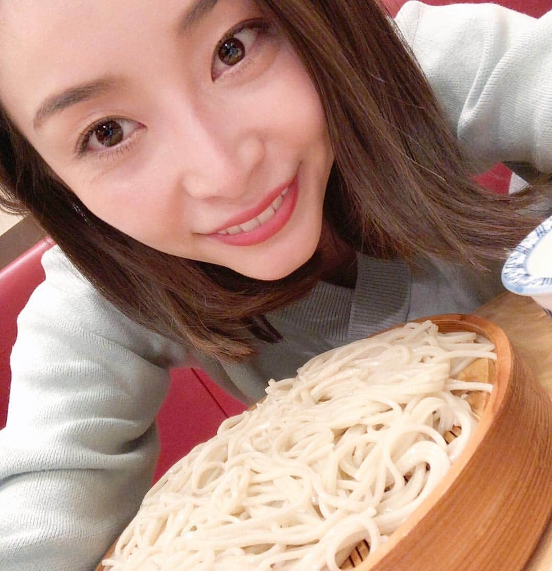 佐々木あさひのインスタグラム：「年末に食べた浅草のお蕎麦🍵コシがあって美味しかったなぁ。また行きたい！」