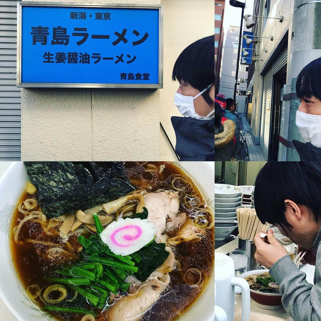 スネオヘアーさんのインスタグラム写真 - (スネオヘアーInstagram)「今年最初の。 #スネオヘアー #青島ラーメン  #青島食堂 #青島初め #ほうれん草増し  #青島食堂秋葉原店 #長岡 #生姜醤油ラーメン  https://lineblog.me/suneohair/archives/9316730.html」1月15日 23時18分 - suneohairofficial