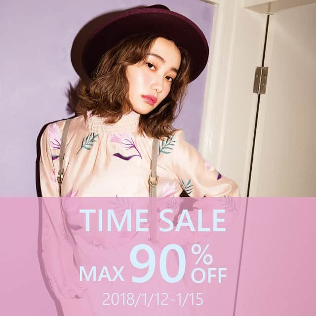 Marbleeのインスタグラム：「✨週末限定タイムセール✨ 90％OFFのアイテムも続々追加に！！ 残りわずかや掘り出しものがあるかも？ . . #marblee #マーブリー #タイムセール #timesale #sale #セール #バーゲン #bargain #specialprise #スペシャルプライス #アウター #ワンピース #トップス #ボトムス #スカート #コート #ファッション #fashion #instafashion #レディース #max90%off #ladies #お得情報 #なくなり次第終了 #pricedown #値下げ #大人女子 #大人女子コーデ #wintersale #winter」