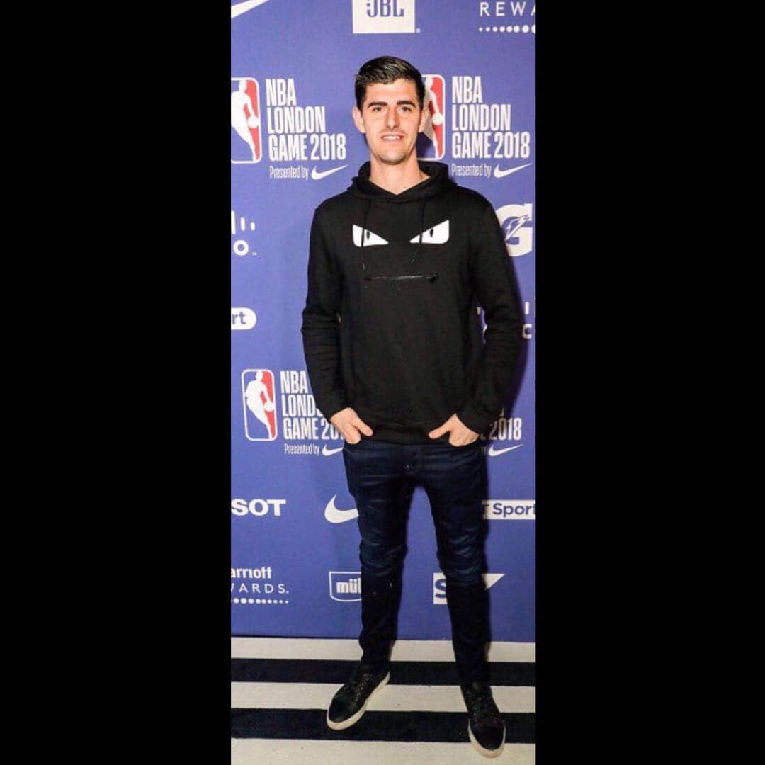 ティボ・クルトゥワのインスタグラム：「Thank you to @nba.uk for a great evening yesterday! #NBALONDON」