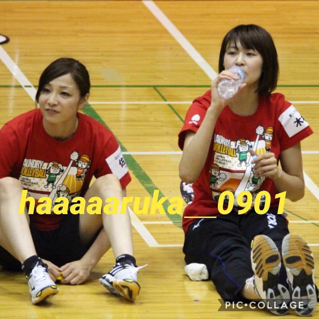 宮下遥のインスタグラム：「2016年 #Vリーグ大運動会 #東レアローズ #木村沙織 #さおりん #日立リヴァーレ #佐藤あり紗 #リア」