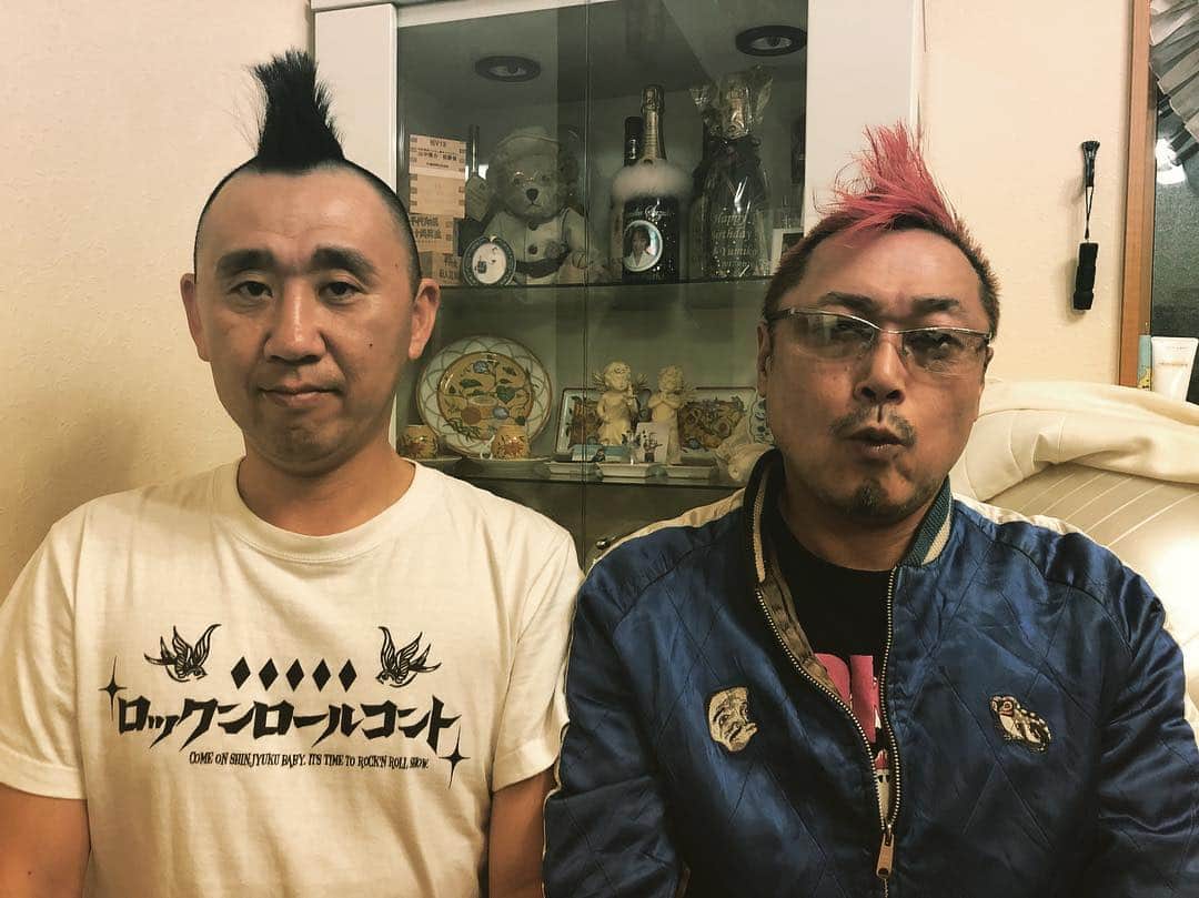 のインスタグラム：「#ウチのモヒカン #電撃のモヒカン」