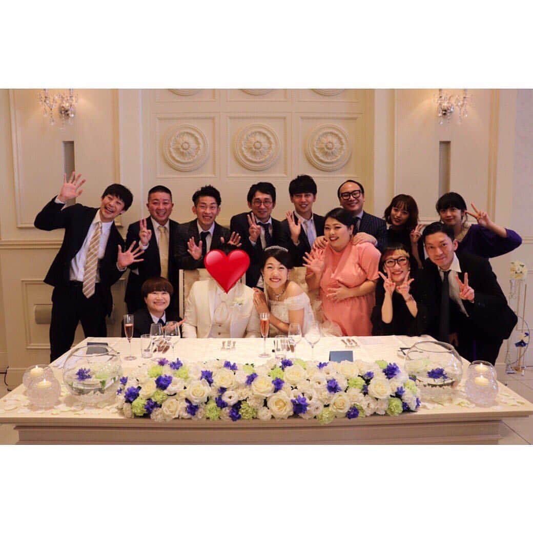 嶋佐 和也さんのインスタグラム写真 - (嶋佐 和也Instagram)「横澤夏子結婚式  おめでとう」1月14日 15時11分 - kazuyashimasanewyork