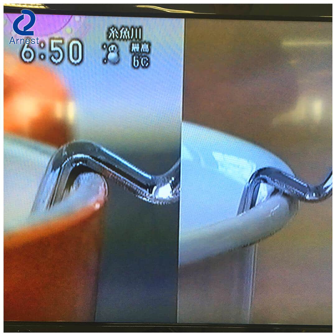 Arnest Inc.さんのインスタグラム写真 - (Arnest Inc.Instagram)「NHKさんのおはよう日本のまちかど情報室で、鍋にかけられるお玉が紹介されました！;) お鍋にかけたままでもほとんどの蓋を閉められるお玉です。 蓋がしっかり閉まるのでお鍋の中身も冷めにくい:) つなぎ目のない美しいオールステンレス製。 新潟県燕市の職人が作っています。  #アーネスト#アーネスト株式会社#すまいる雑貨 #鍋にかけられるお玉 #お玉#お玉スタンド#おたま#キッチンツール#レードル#ステンレス#オールステンレス #新潟県#新潟県燕市#日本製#日本#メイドインジャパン #NHK#おはよう日本#まちかど情報室」1月15日 10時42分 - arnest_japan