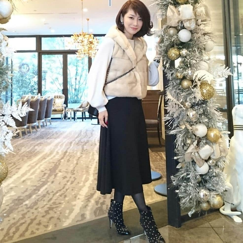 水谷雅子さんのインスタグラム写真 - (水谷雅子Instagram)「#クリスマスランチ#名古屋ストリングスホテル#レストラン&カフェ#グラマシースイート#姫気分#楽しいランチ @anjel22.very」12月22日 22時50分 - mizutanimasako