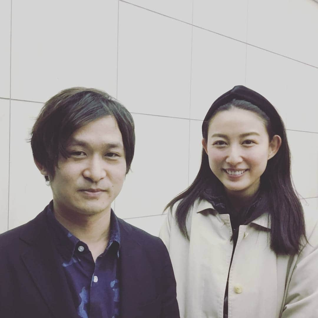 池田香織さんのインスタグラム写真 - (池田香織Instagram)「映画『栞』試写後に#榊原有佑 監督と！ 公開が楽しみ！  #cinema #栞」12月23日 11時52分 - qaori