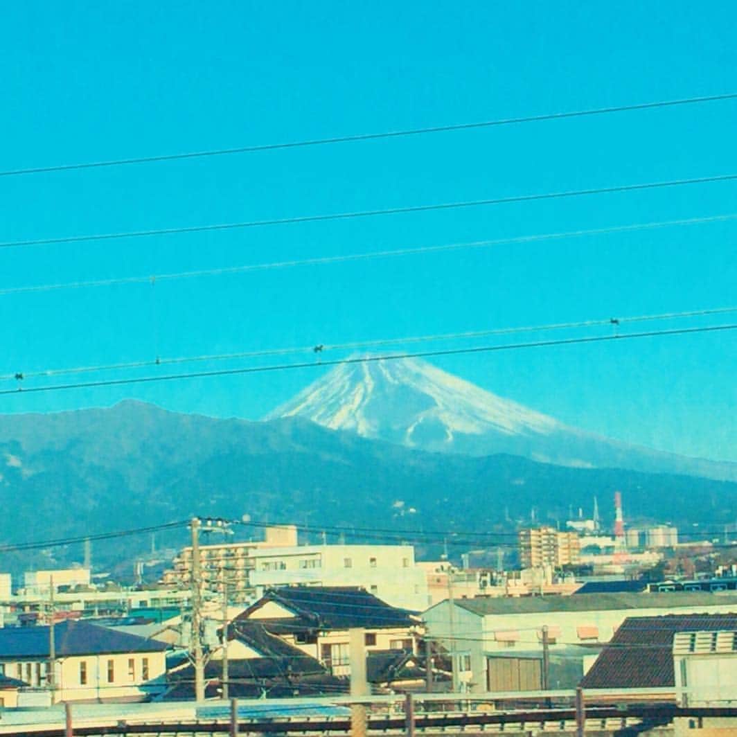 斉藤りさのインスタグラム：「GO京都💨 富士山  雪  少なくない⁉︎」