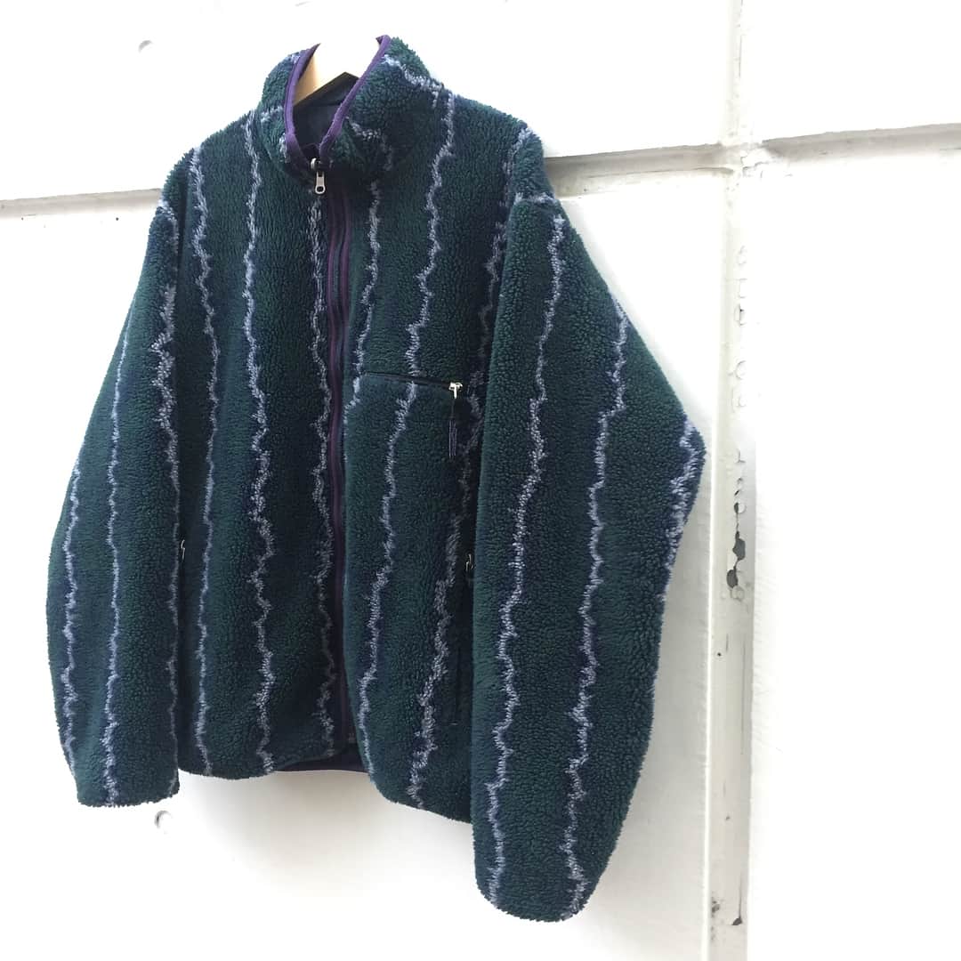 birthdeathさんのインスタグラム写真 - (birthdeathInstagram)「★Men's New Arrival★ ‘97 Patagonia reversible full-zip glissade jacket - Thunder (Hunter green) size L  #birthdeath #vintage #Patagonia #glissade #shibuya #tokyo #fashion」12月23日 19時20分 - birthdeath_tokyo