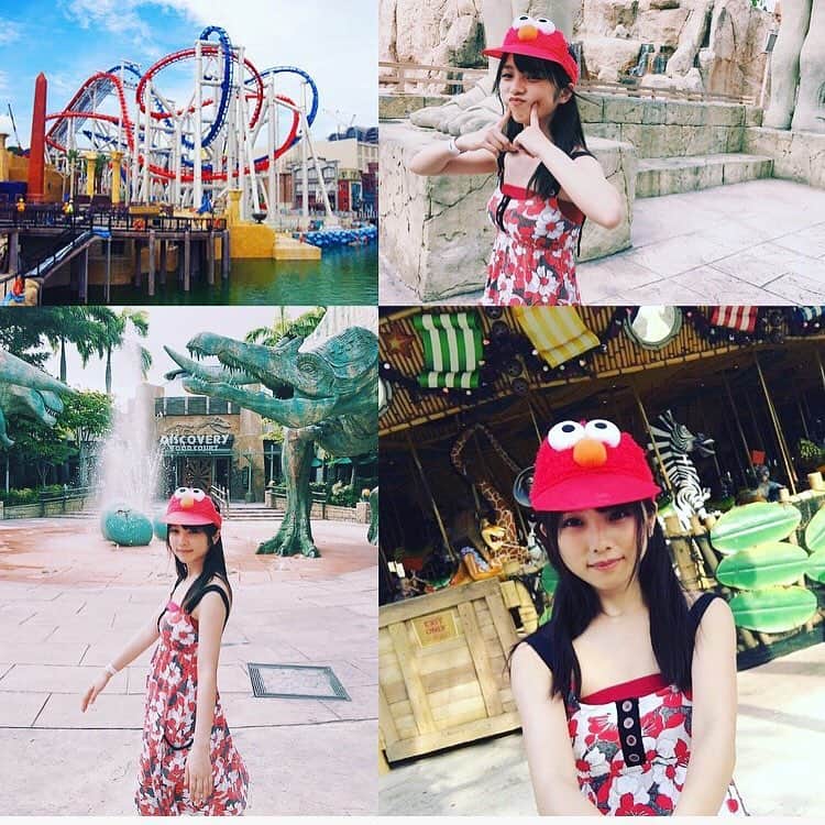 のインスタグラム：「🎄今日はクリスマスイブ🎄  ユニバーサルスタジオシンガポール🍗 与田ちゃんは このジェットコースターに 少なくとも5回は乗りました🎁 🍰いよいよ  日向の温度発売まであと ２日！！！！！！🎂 日向の温度 発売のイブイブです  #日向の温度 #イブイブ #ユニバーサルスタジオシンガポール #クリスマスイブ #与田祐希 #乃木坂46」
