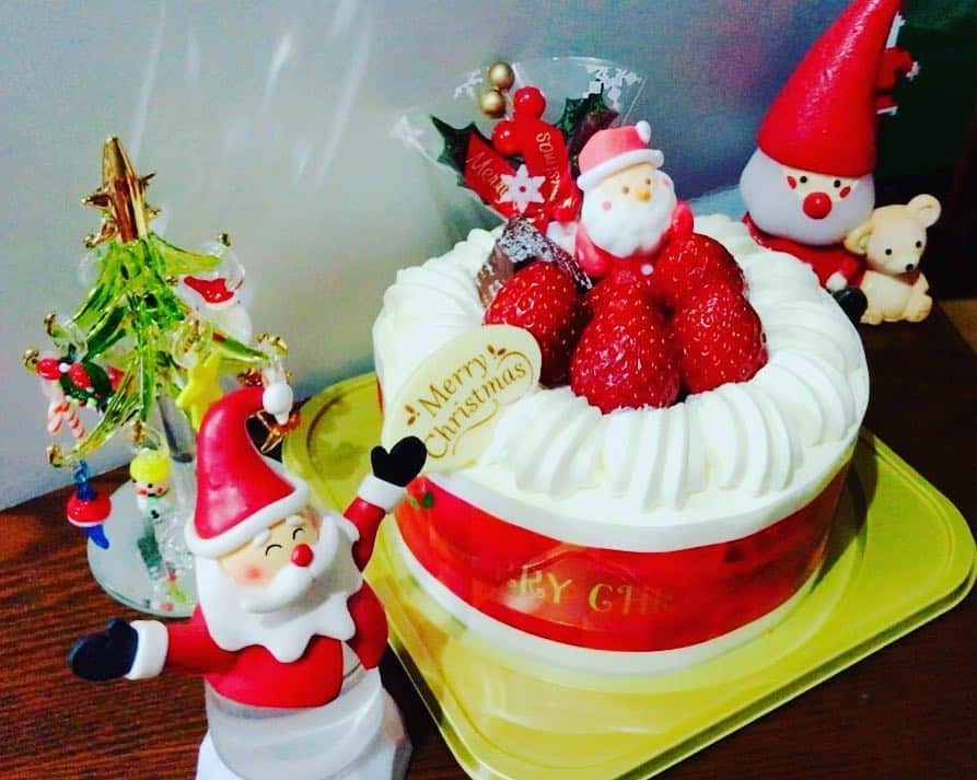 寺山翼さんのインスタグラム写真 - (寺山翼Instagram)「メリークリスマス🎄🎁 クリスマスケーキ🍰 #merrychristmas  #ケーキ🍰」12月25日 21時49分 - tsubasa4_10