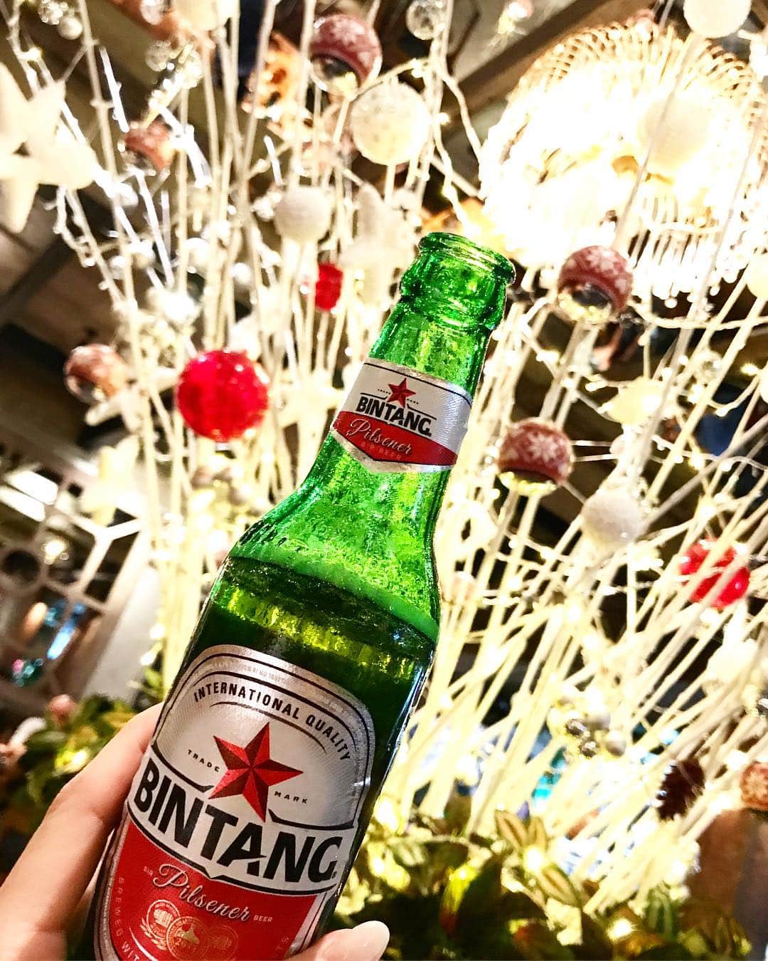 王子咲希(saki ouji)さんのインスタグラム写真 - (王子咲希(saki ouji)Instagram)「MerryCristmas🎅🎄 BALI 🍻#bintang  #bersulang #selamatminum  #cheers #merrychristmas  #cristmas」12月25日 22時18分 - sakiouji