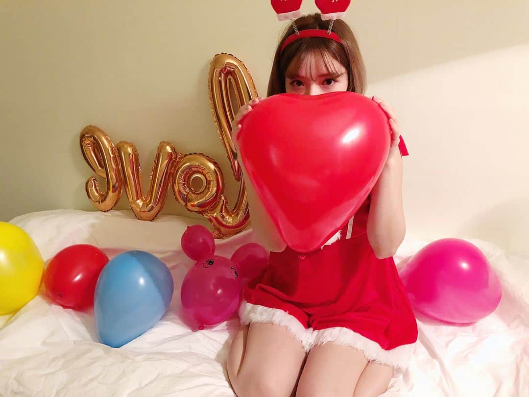 南りほのインスタグラム：「Goodbye Christmas..😿💝 #またね」