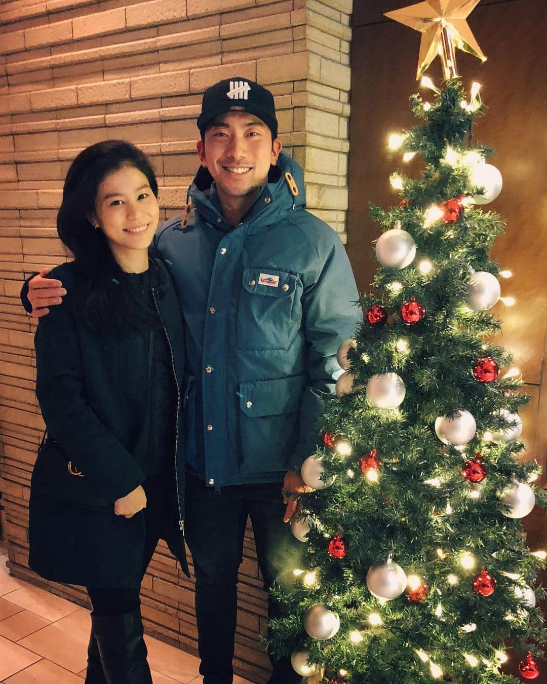 村元小月のインスタグラム：「Merry Christmas and Happy Birthday Yuhei❤️」