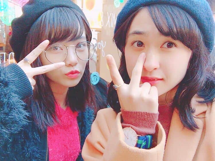 佐久間乃愛さんのインスタグラム写真 - (佐久間乃愛Instagram)「👑💕 大好きな方と☺︎ とても幸せな時間でした´`* プレゼントもありがとう♡*゜ ・ ・ ・ #のあお #デート #下北沢 #原宿 #表参道 #指輪 #ショッピング #お出かけ #大好き #坂本葵 #佐久間乃愛 #1227 #date #shimokitazawa #harajuku #omotesando #ring #biglove #shopping #instagood #instadaily #selfie #followme #フォローミー」12月27日 20時40分 - noa_sakuma