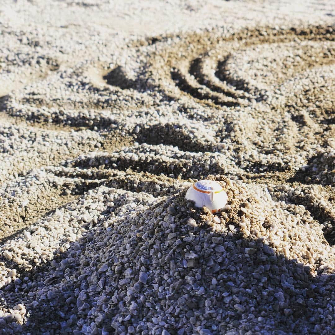 佐藤幸子さんのインスタグラム写真 - (佐藤幸子Instagram)「息子の公園での遊び方 #bb8 を砂に埋める  #スターウォーズ#bb8 #r2d2 も埋める#c3po ももちろん埋める  #かわいそう#フォースと共にあらんことを」12月28日 9時05分 - sato_sachiko_idea
