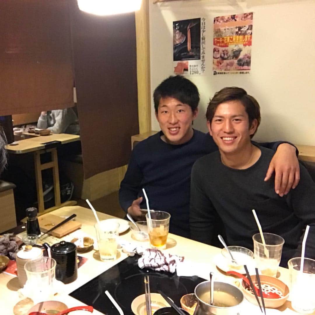のインスタグラム：「今日は久々話して楽しかった！ #岩武克弥#竹中健悟」