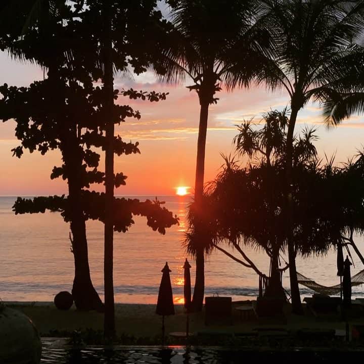 のインスタグラム：「Today’s sunset.」
